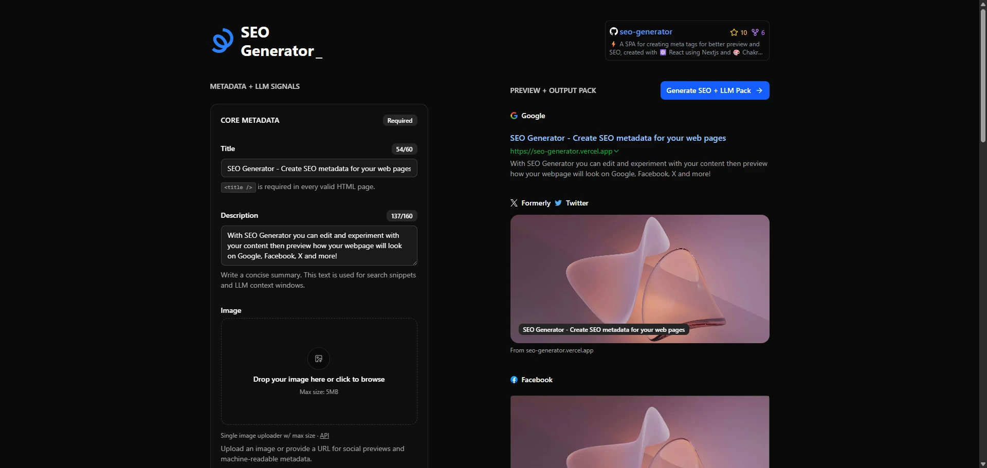 SEO Generator